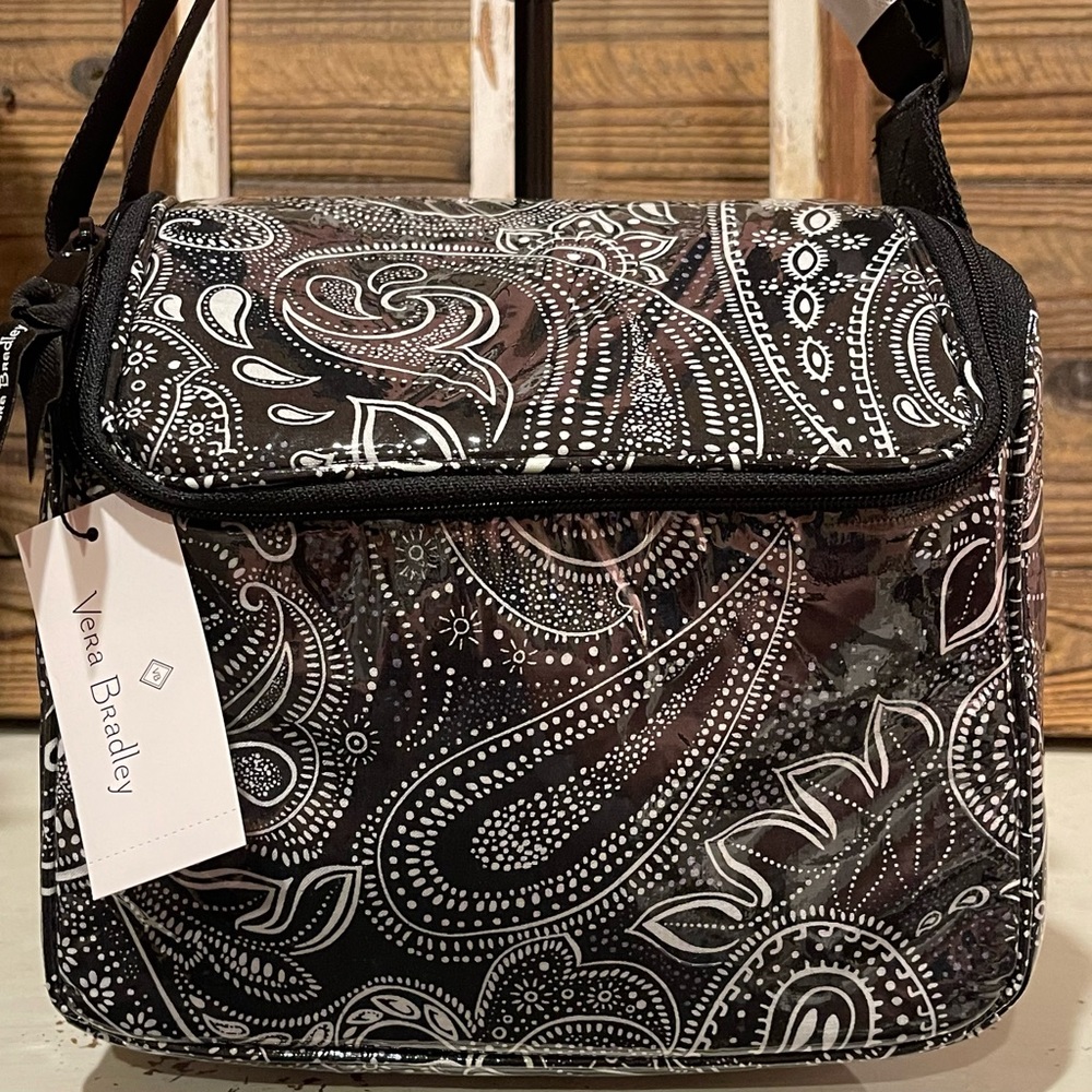 Vera Bradley Stellar Paisley Insulated Stay Cooler Tote Bag NWT New